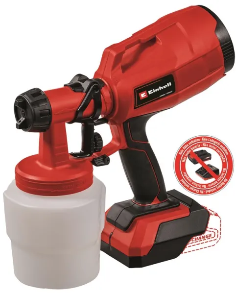 Einhell TC-SY 18/60 Li akku malersprøyte 18 volt u/batteri og lader